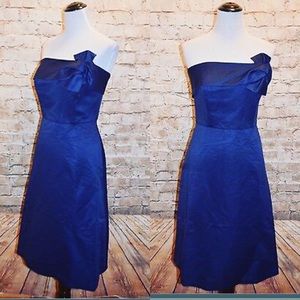 💙 NWT WENDY BIRD MODCLOTH RETRO STRAPLESS FIT & FLAIR COCKTAIL FORMAL DRESS